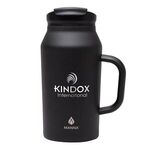 Manna™ 40 oz. Basin Stainless Steel Mug - Black