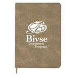 Marble Tie-Dye Notebook - Tan