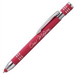 Marin Softy w/ Stylus - Laser Engraved - Metal Pen -