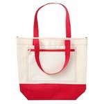 Marina Boat Tote - Red