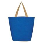 Marketplace Jute Tote Bag -  