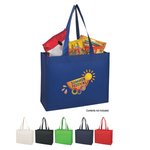 Matte Laminated Non-Woven Shopper Tote Bag -  