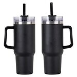 Maxim 40 oz Vacuum Insulated Stainless Steel Mug - Black