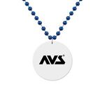 Medallion Beads - White -  