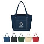 Buy Imprinted Medium Cotton Canvas Yacht Tote Bag