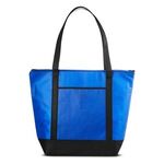 Medium Size Non-Woven Cooler Tote - Blue-reflex