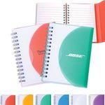 Medium Spiral Curve Notebook -  