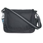 Messenger Bag with Matching Striped Handle -  