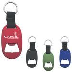 Metal Key Tag with Bottle Opener -  