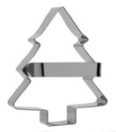 Metal Tree Cookie Cutter - Silver