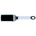 Metal Turner w/ Serrated Edge - White with Black