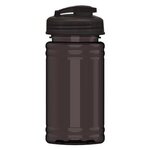 Mini 16 oz. UpCycle rPet Sports Bottle with USA Flip Lid - Smoke