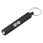Mini Cylinder LED Flashlight Key Tag -