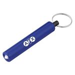 Mini Cylinder LED Flashlight Key Tag -