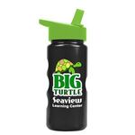 Mini Peak - 22 oz. Metalike Bottle w/ Flip Straw Lid-Digital -  