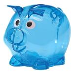 Mini Plastic Piggy Bank -  