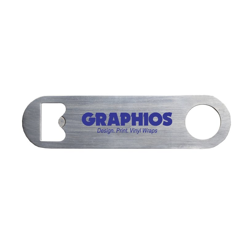 Main Product Image for Custom Printed Mini Pub Stainless Steel Bottle Opener