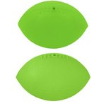 Mini Vinyl Football - 7" Two Sided Imprint - Neon Green