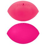 Mini Vinyl Football - 7" Two Sided Imprint - Neon Pink