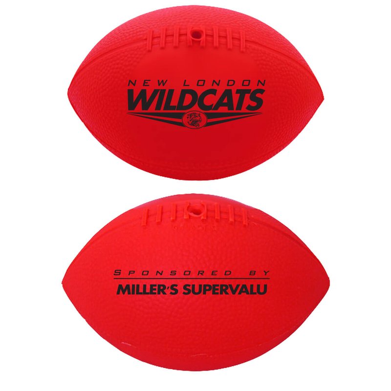 Main Product Image for Custom Printed Mini Inflated Custom Vinyl Football - 7" Two Side