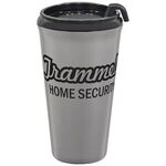 MONTEREY 16 oz Two-Tone Tumbler - Metallic Silver