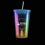 Buy Light Up Travel Cup With Round Insert 16 Oz