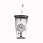 Buy Light Up Travel Cup With Snowflake Insert 16 Oz