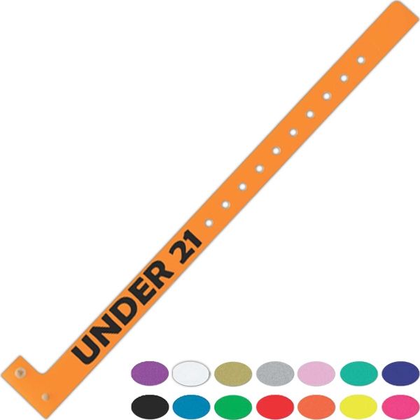 Main Product Image for Narrow Plastic Wristband USA Made