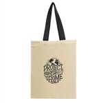 Natural Cotton Canvas Tote Bag -  