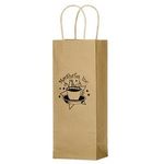 Buy Natural Kraft 1-Bottle Wine Bag