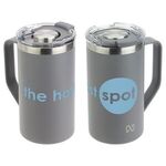 NAYAD™ Metro 20 oz Stainless Double Wall Mug - Medium Gray