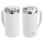 NAYAD(TM) Metro 20 oz Stainless Double Wall Mug - Medium White