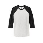Next Level Unisex Tri-Blend 3/4-Sleeve Raglan Tee. -  