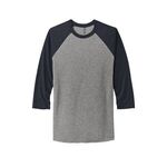 Next Level Unisex Tri-Blend 3/4-Sleeve Raglan Tee. -  