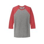 Next Level Unisex Tri-Blend 3/4-Sleeve Raglan Tee. -  