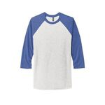 Next Level Unisex Tri-Blend 3/4-Sleeve Raglan Tee. -  