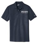 Buy Custom Golf Polo Shirt Design Embossed Tri-Blade Nike Dri-FIT