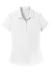 Nike Golf Ladies Dri-FIT Players Modern Fit Polo. - White