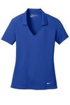 Nike Golf Ladies Dri-FIT Vertical Mesh Polo-Embroidered - Old Royal