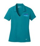 Buy Custom Golf Shirt Ladies Vertical Mesh Dri-FIT Nike