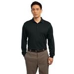 Nike Golf Tall Long Sleeve Dri-FIT Stretch Tech Polo. - Black