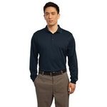 Nike Golf Tall Long Sleeve Dri-FIT Stretch Tech Polo. - Midnight Navy