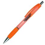 Nite Glow Grip Pen - Neon Orange