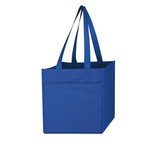 Non-Woven 6 Bottle Wine Tote Bag - Royal Blue