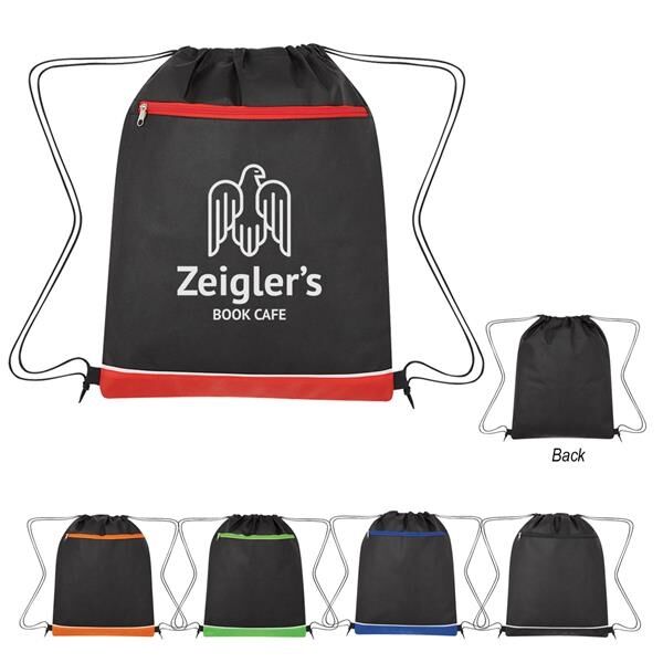 Main Product Image for Printed Bandura Non-Woven Drawstring Bag