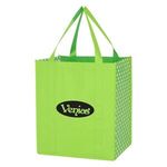 Non-Woven Curved Diamond Tote Bag -  