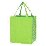 Non-Woven Curved Diamond Tote Bag -  