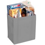 Non-Woven Grocery Tote - Gray