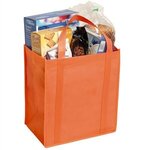 Non-Woven Grocery Tote - Orange