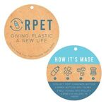 Non-Woven Shopper Tote Bag With 100% RPET Material -